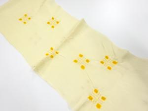 未使用品　正絹　絞り　帯揚げ